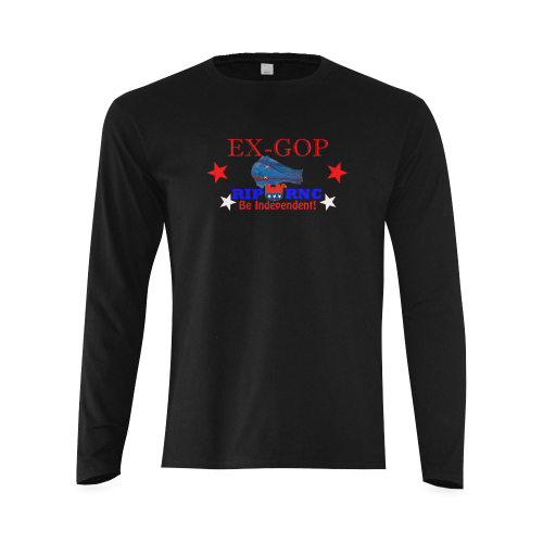 RIP RNC The Party’s Over Sunny Men's T-shirt (long-sleeve) (Model T08)