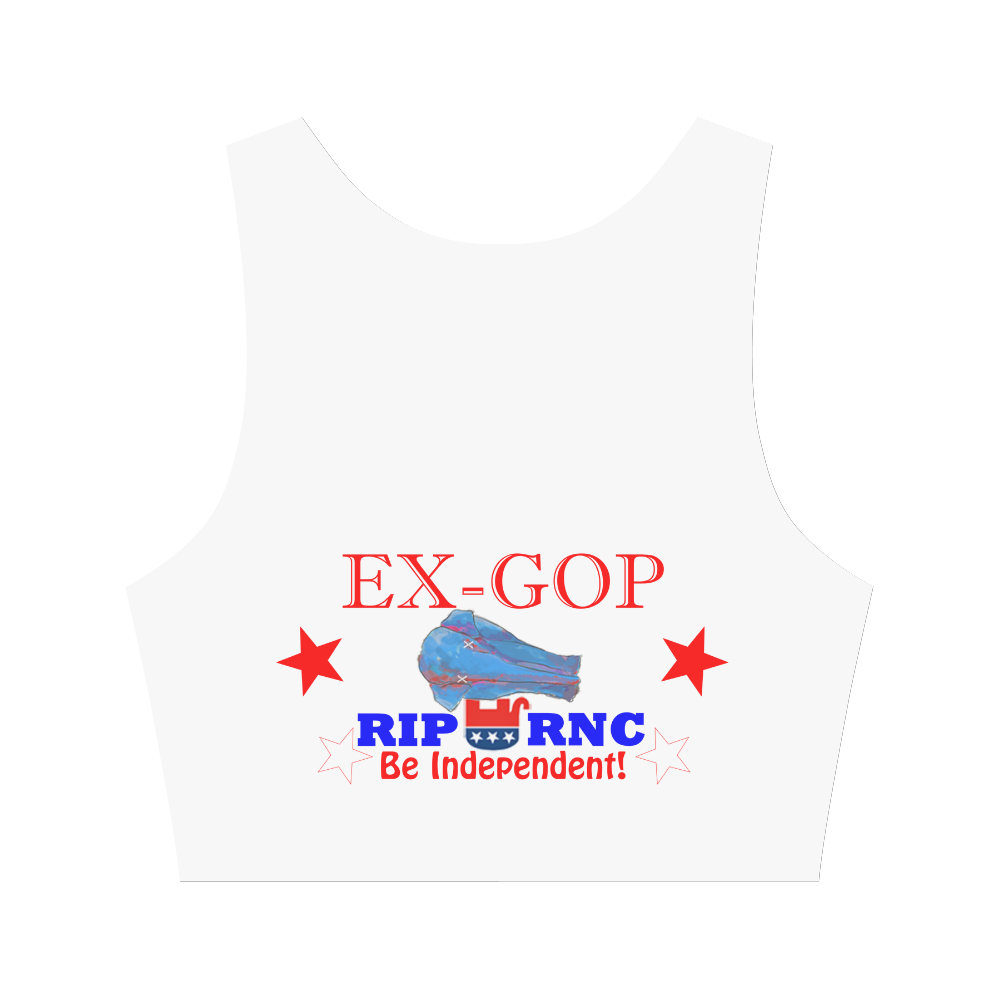 RIP RNC The Party’s Over Women's Crop Top (Model T42)