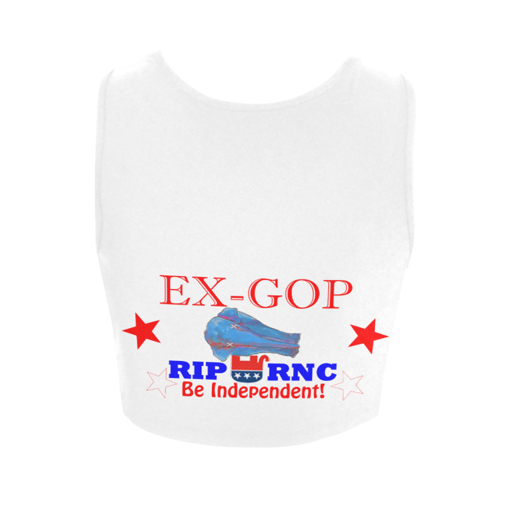 RIP RNC The Party’s Over Women's Crop Top (Model T42)