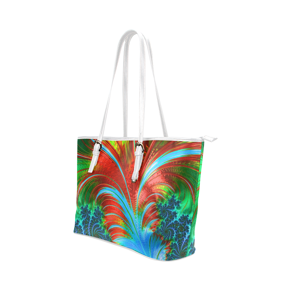 pattern20160763 Leather Tote Bag/Large (Model 1651)