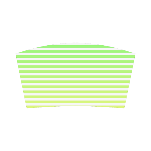 Chartreuse/Green Ombre Stripe Bandeau Top