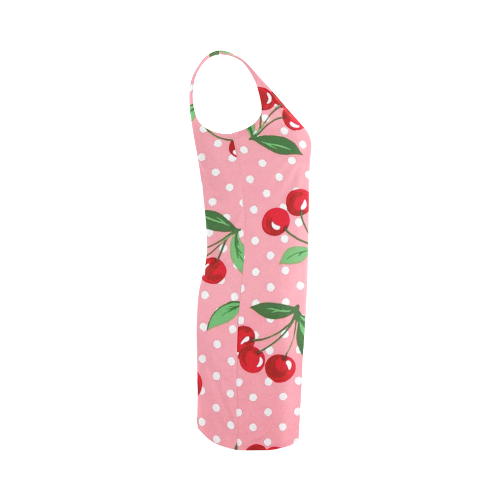 Pink Cherry Medea Vest Dress (Model D06)