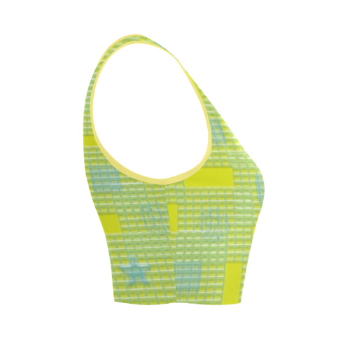 GEOYELLOW Women's Crop Top (Model T42)