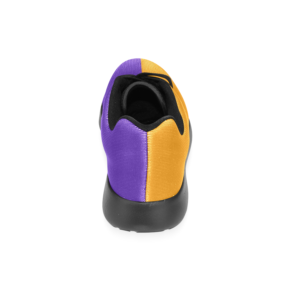 Only Two Colors: Orange - Violet Lilac Men’s Running Shoes (Model 020)