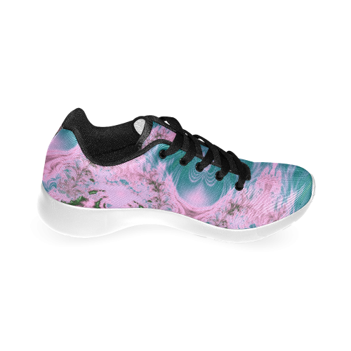 Japaneses Water Gardens Fractal Abstract Men’s Running Shoes (Model 020)