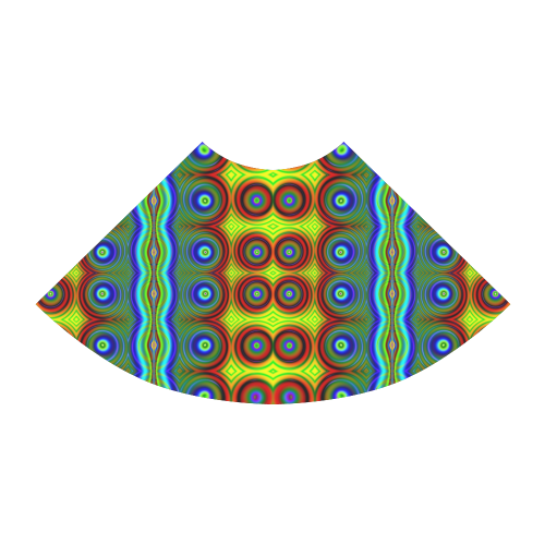 Candy Dots Abstract Fractal Atalanta Sundress (Model D04)
