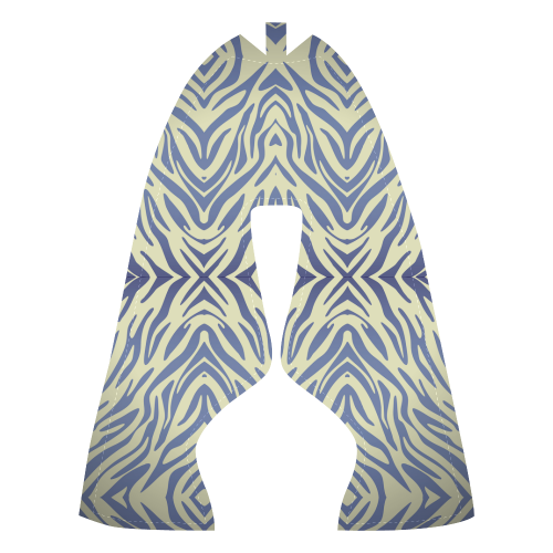 Lomo Blue Zebra Print Pattern Men’s Running Shoes (Model 020)