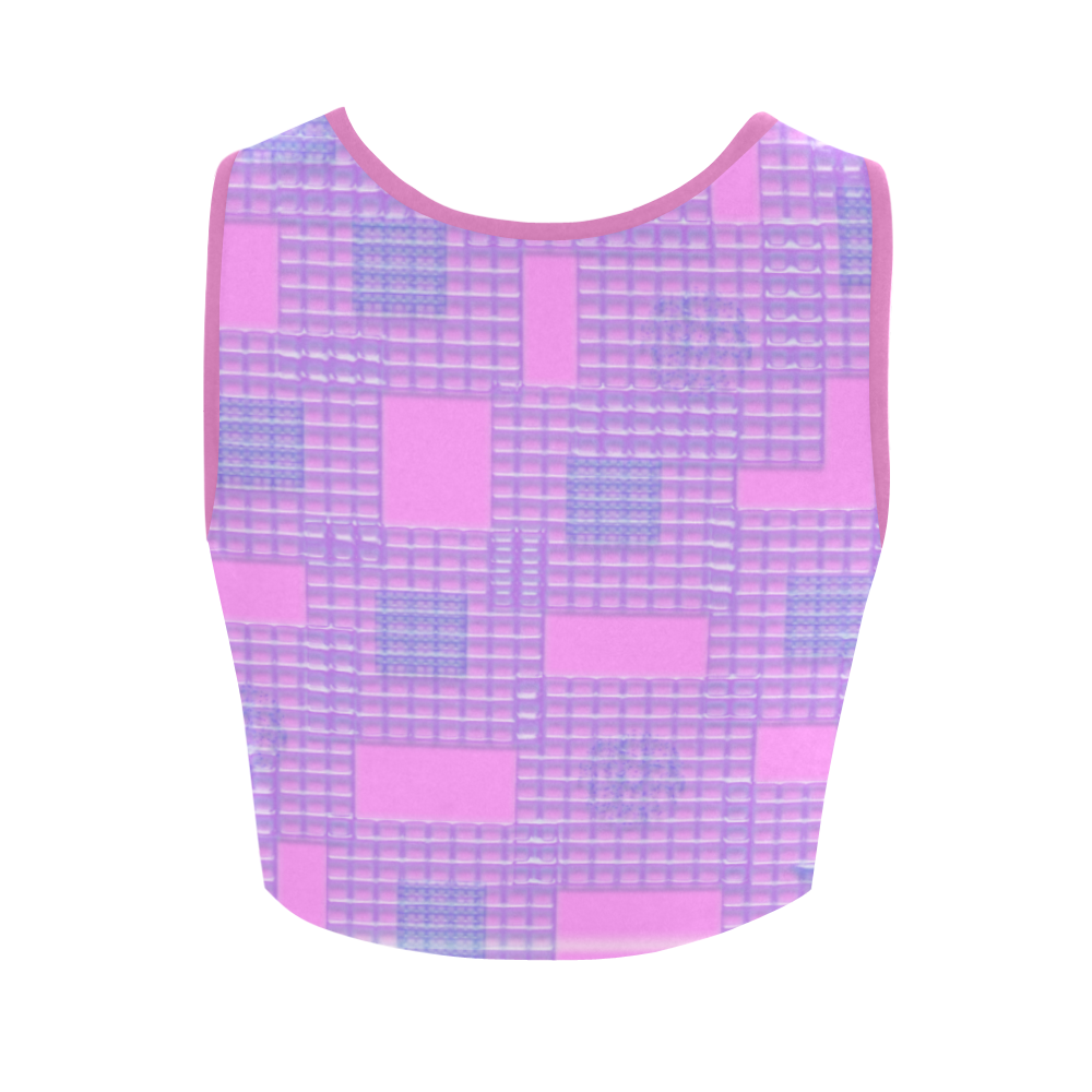 GEOPINKY Women's Crop Top (Model T42)