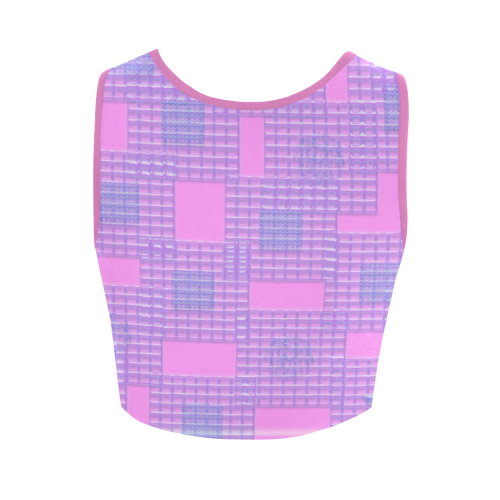 GEOPINKY Women's Crop Top (Model T42)