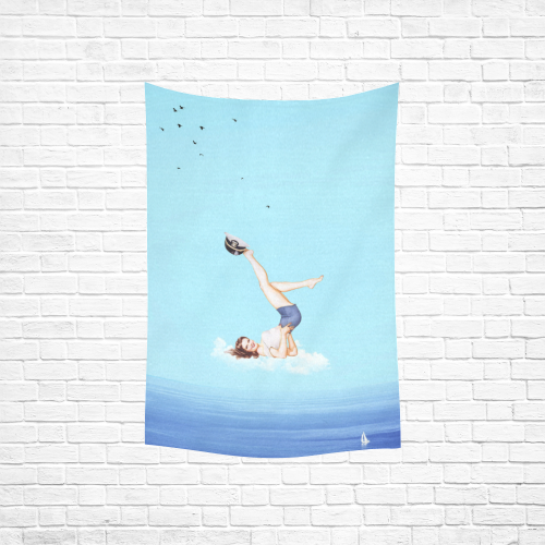 Sailor Cotton Linen Wall Tapestry 40"x 60"