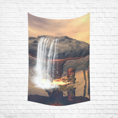 Awesome seascape Cotton Linen Wall Tapestry 60"x 90"