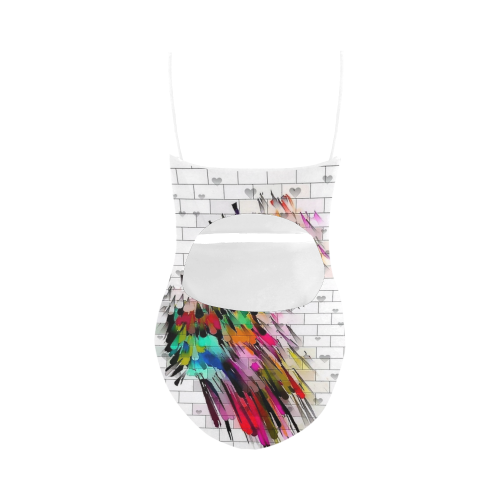 Wall of Color by Nico Bielow Strap Swimsuit ( Model S05)