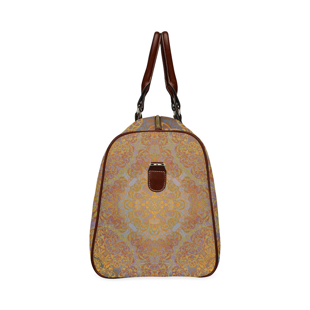 Magic mandala 2 Waterproof Travel Bag/Large (Model 1639)