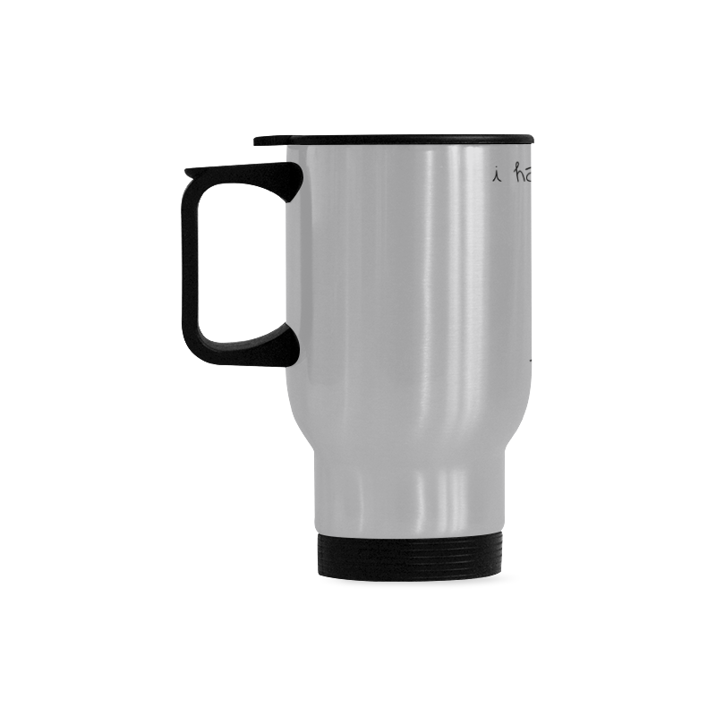 toilet_paper Travel Mug (Silver) (14 Oz)