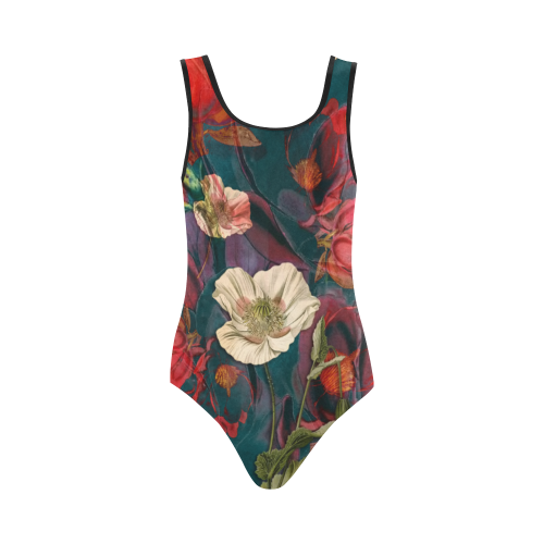 flora 3 Vest One Piece Swimsuit (Model S04)