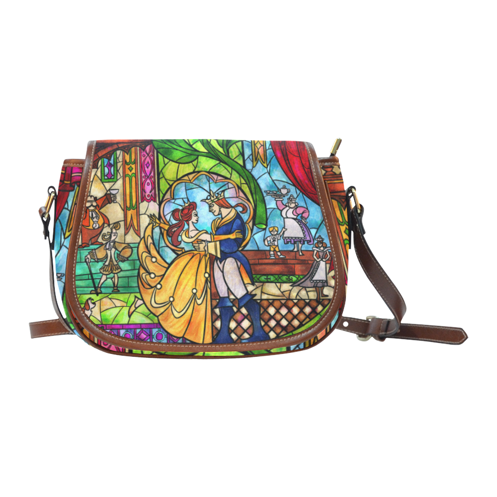 Tale as Old as Time Saddle Bag/Large (Model 1649) | ID: D399868