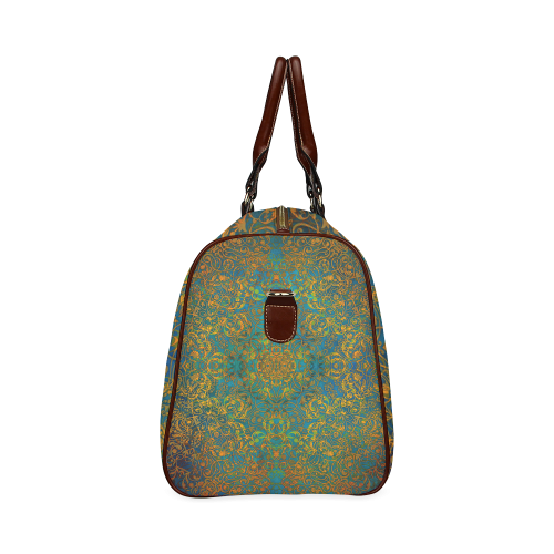 magic mandala 1 Waterproof Travel Bag/Large (Model 1639)