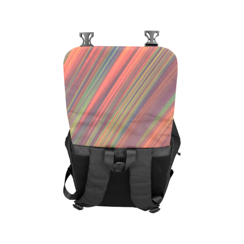 Diagonal Stripes Casual Shoulders Backpack (Model 1623)