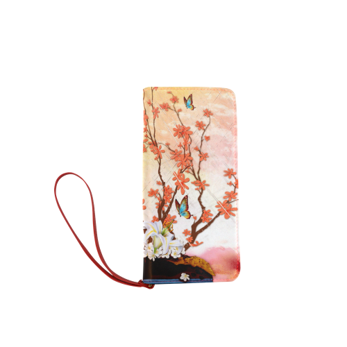 Ikebana show Women's Clutch Wallet (Model 1637)