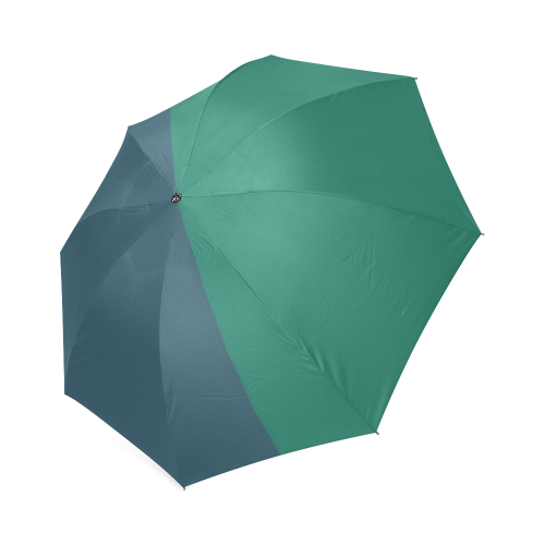 Only two Colors: Dark Blue - Ocean Green Foldable Umbrella (Model U01)