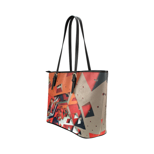 Madhouse Leather Tote Bag/Large (Model 1651)