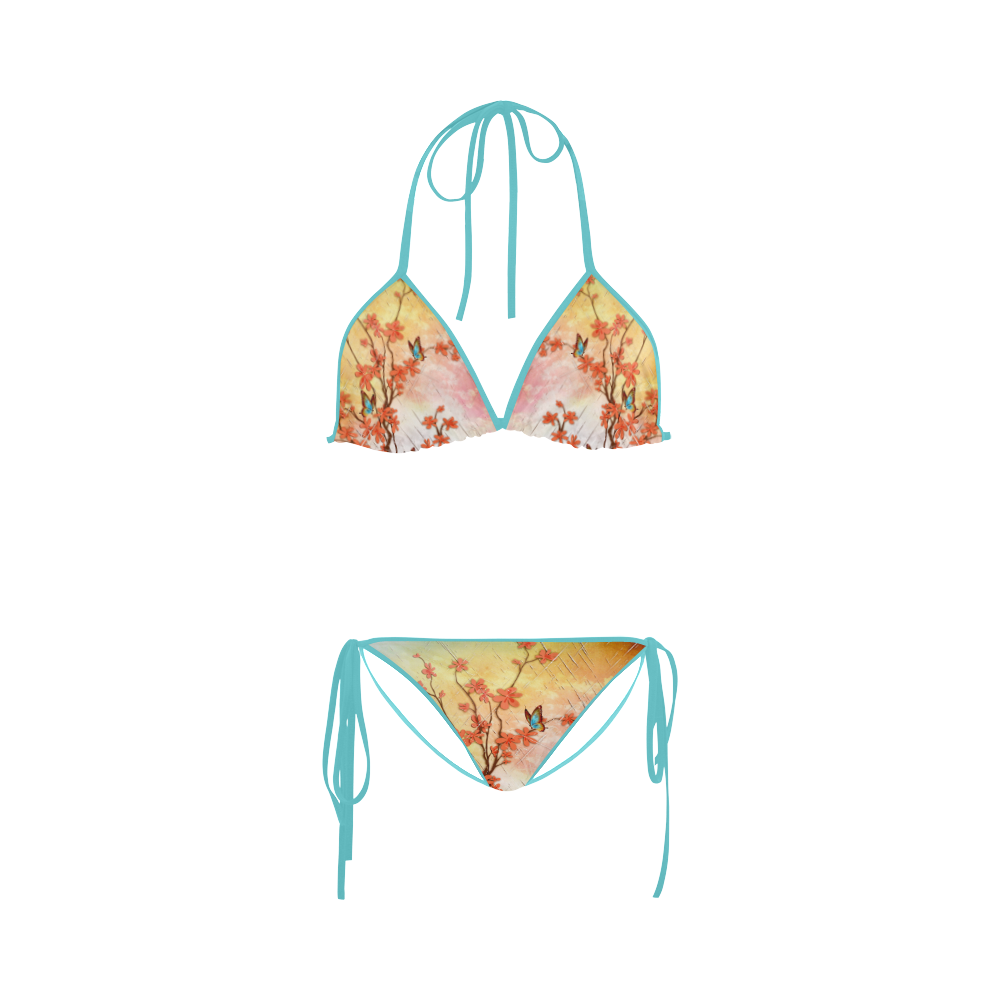 Ikebana Custom Bikini Swimsuit