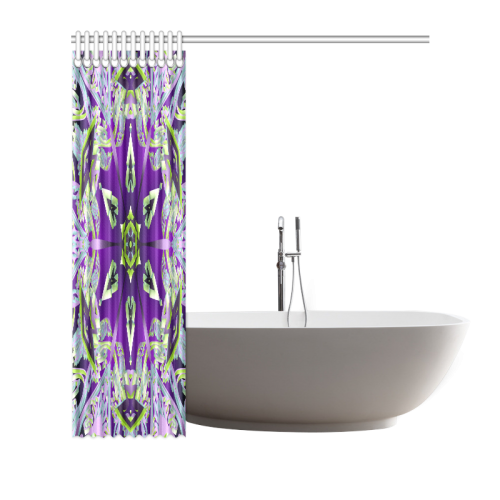 Fluorescent Illumination Shower Curtain 72"x72"