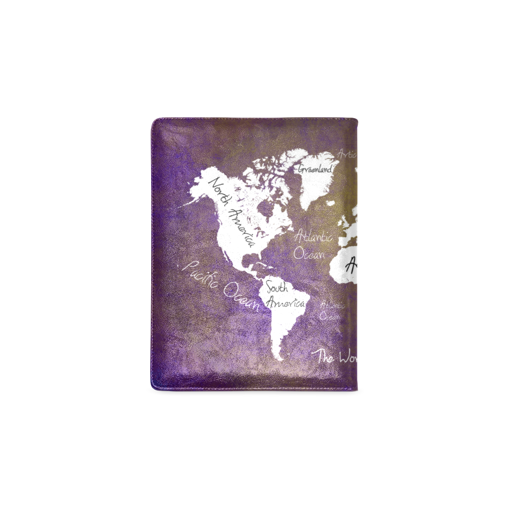 world map Custom NoteBook B5