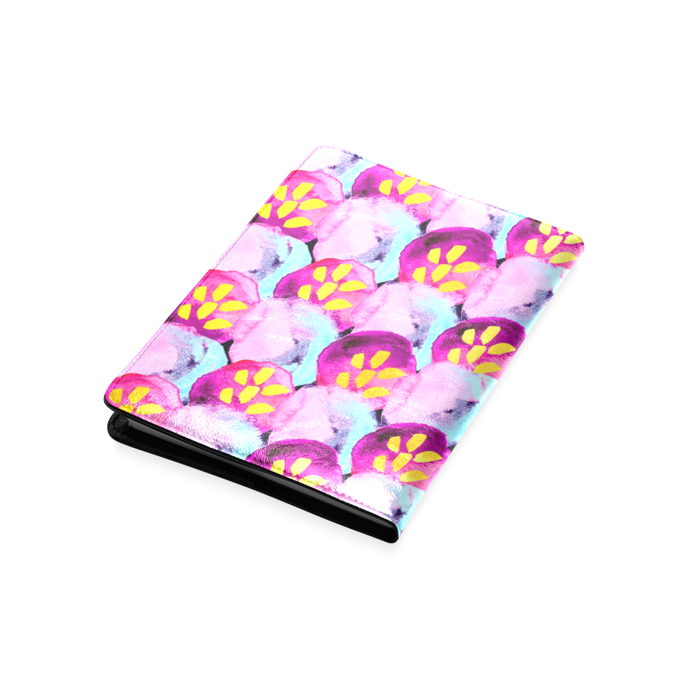 Abstract Floral Custom NoteBook A5