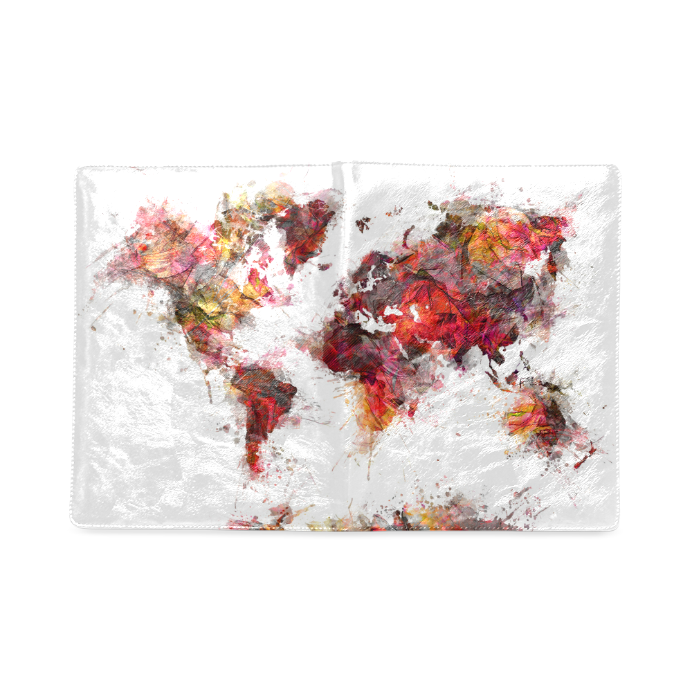 world map Custom NoteBook B5