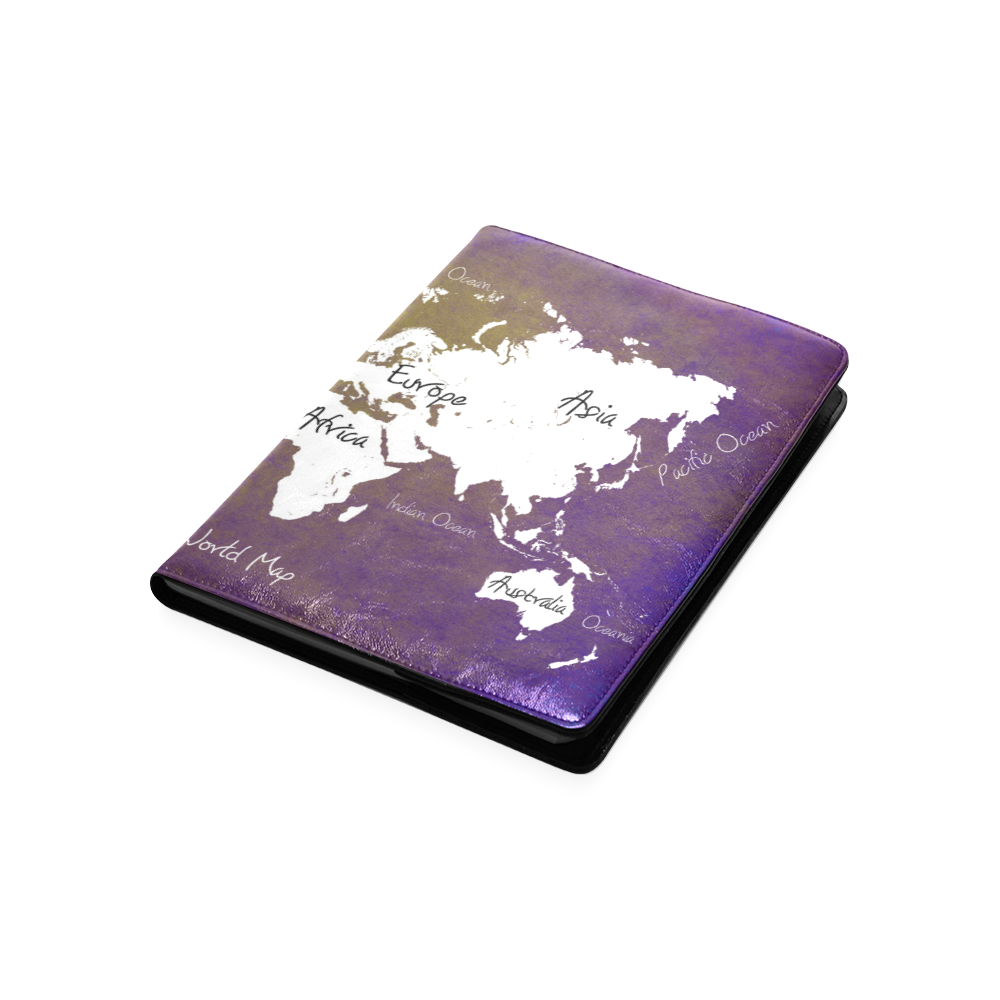 world map Custom NoteBook B5