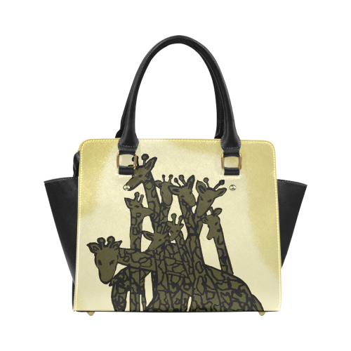 Giraffe LOVE Classic Shoulder Handbag (Model 1653)