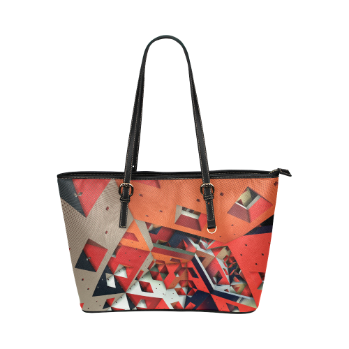 Madhouse Leather Tote Bag/Large (Model 1651)