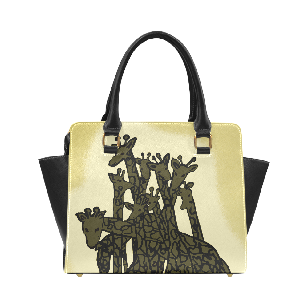 Giraffe LOVE Classic Shoulder Handbag (Model 1653)