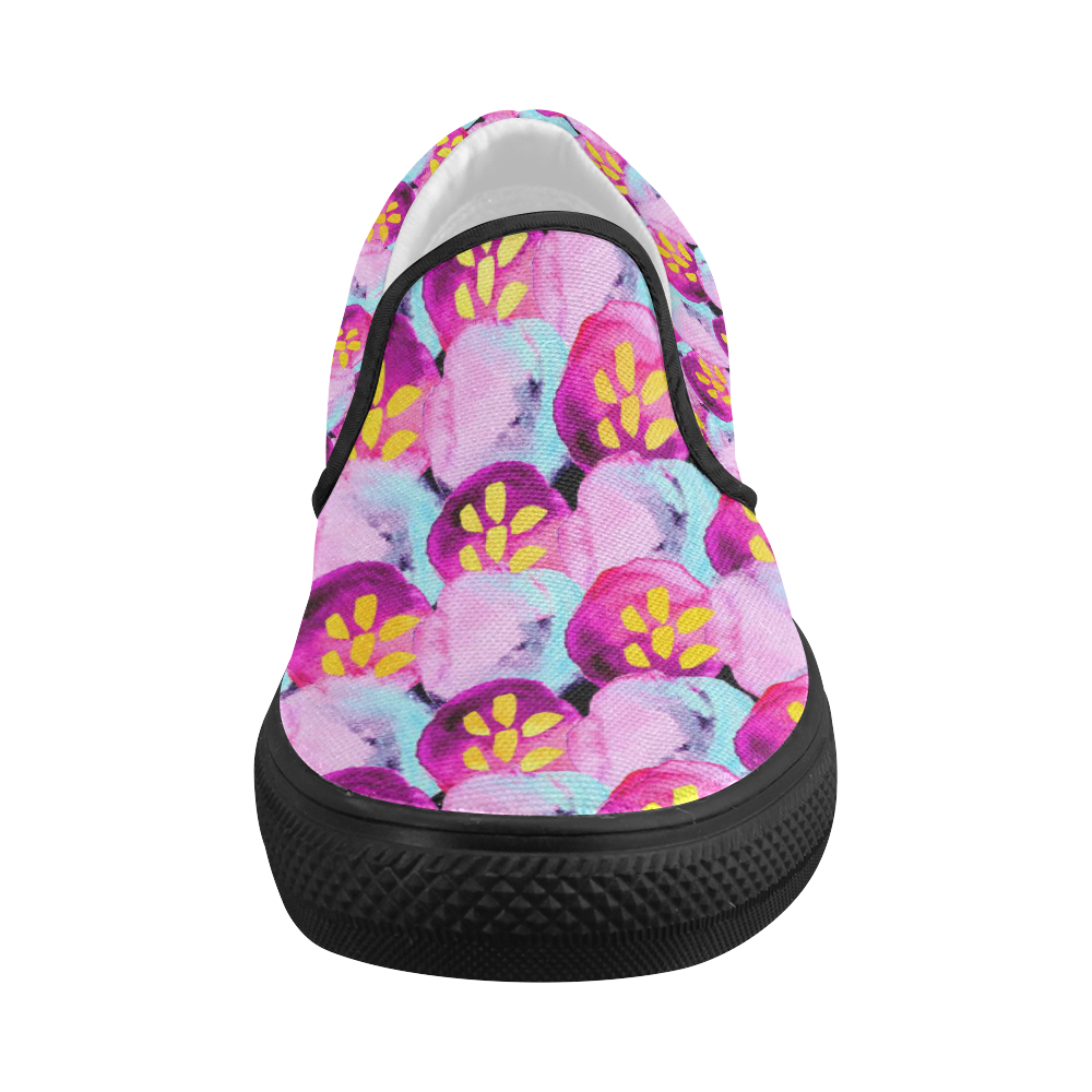 Sailor Olive - Sustainably Made Women's  Slip-On Canvas Shoes