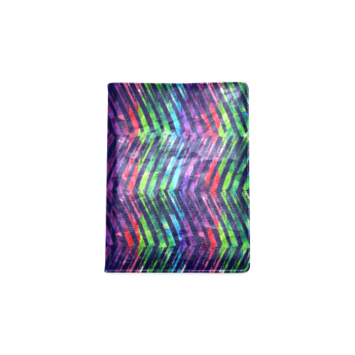 Colorful Oblique Lines Custom NoteBook B5