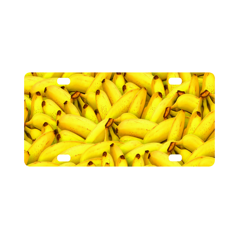 Bananas Classic License Plate