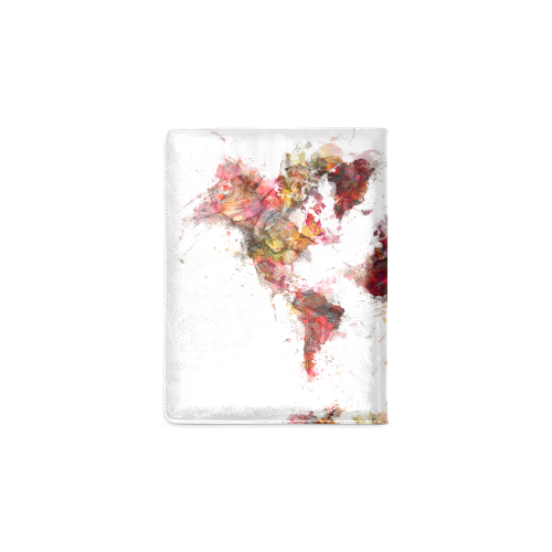 world map Custom NoteBook B5