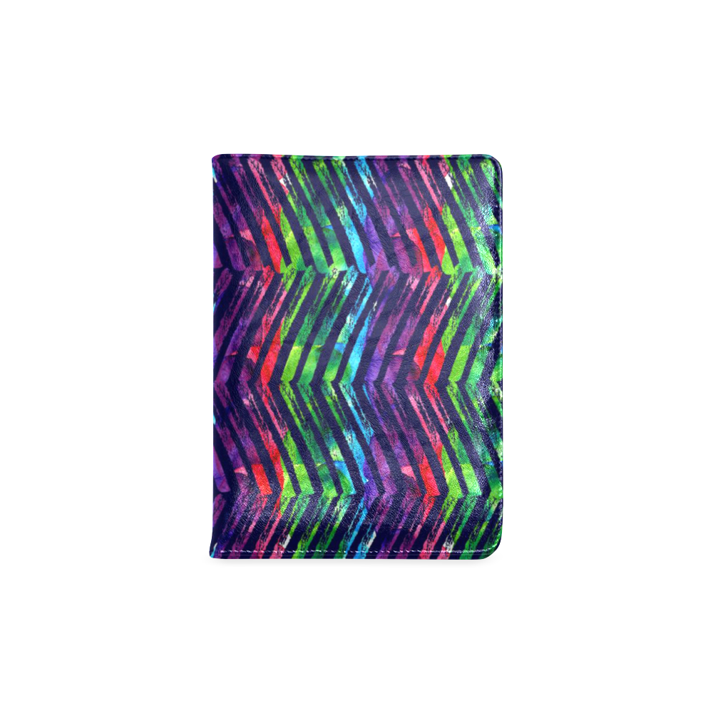 Colorful Oblique Lines Custom NoteBook A5