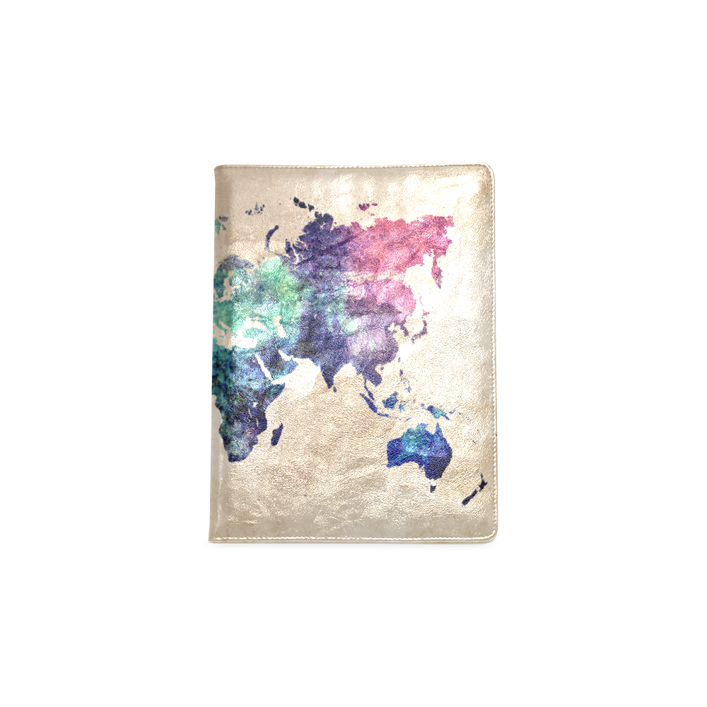 world map Custom NoteBook B5