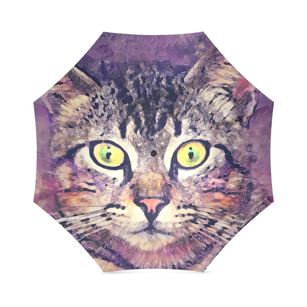 cat Foldable Umbrella (Model U01)