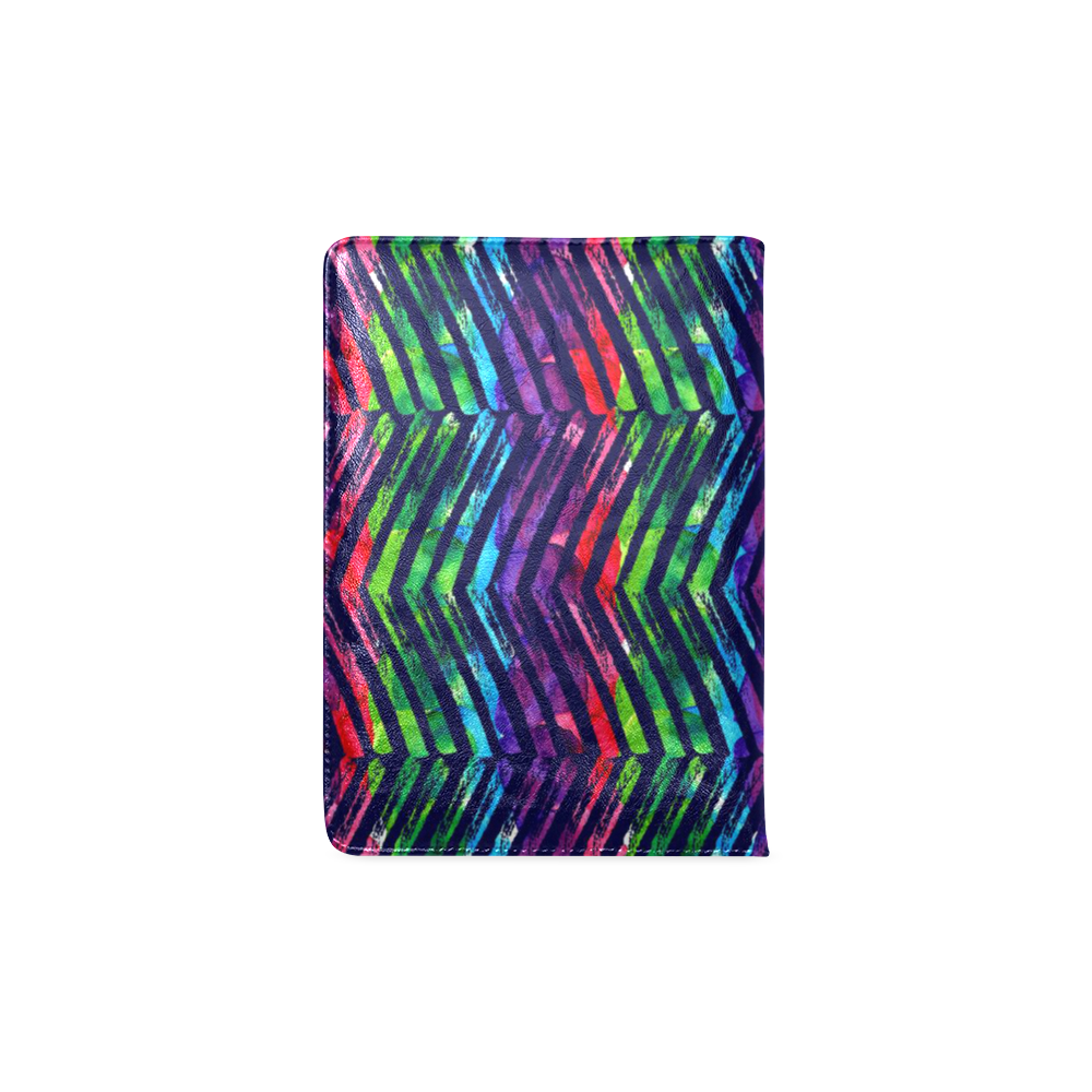 Colorful Oblique Lines Custom NoteBook A5