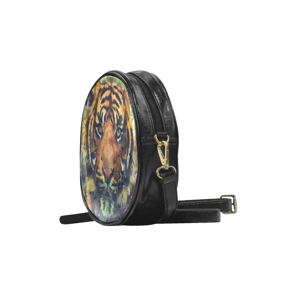 tiger Round Sling Bag (Model 1647)