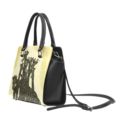 Giraffe LOVE Classic Shoulder Handbag (Model 1653)