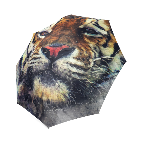 tiger Foldable Umbrella (Model U01)