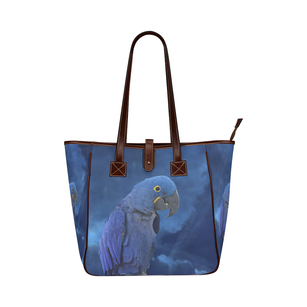 Hyacinth Macaw Classic Tote Bag (Model 1644)
