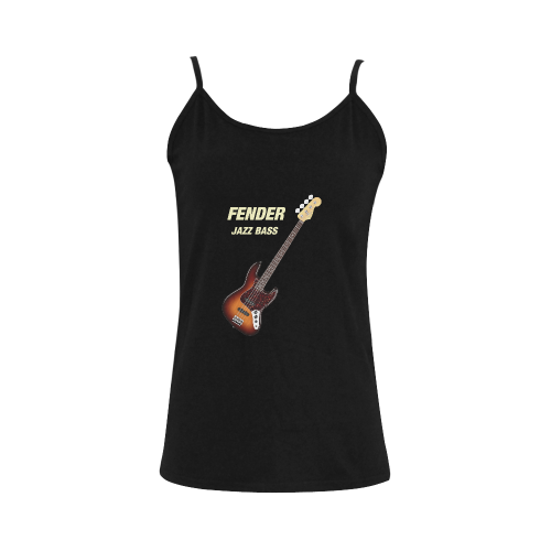 Fender Jazz Bass Women's Spaghetti Top (USA Size) (Model T34)
