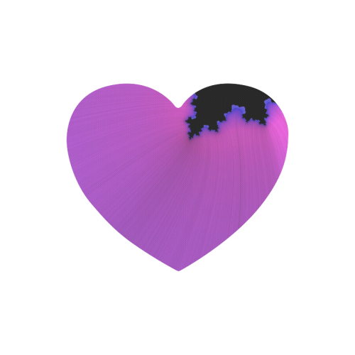 Petal Dancer Heart-shaped Mousepad