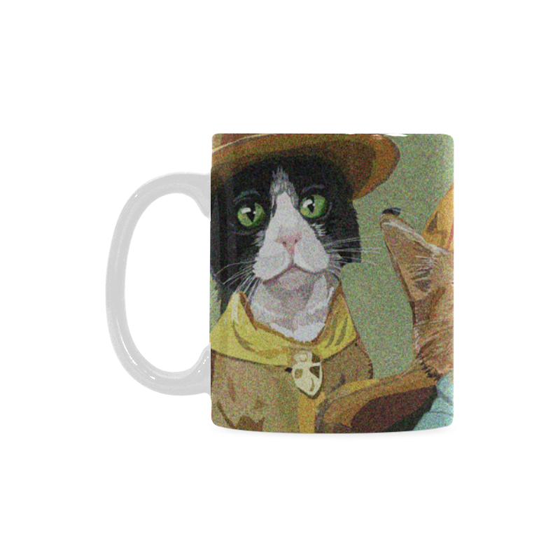 Cat Scouts Coffee Mug White Mug(11OZ)