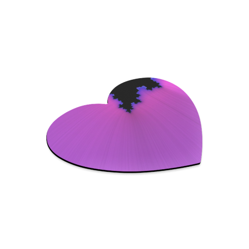 Petal Dancer Heart-shaped Mousepad